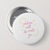 Rond 7,6 Cm badge (Devant & derrière)