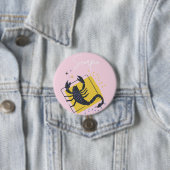 Rond 7,6 Cm badge bouton Scorpion (En situation)