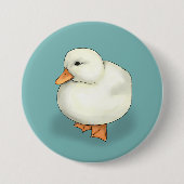 Rond 7,6 Cm Badge Canard (Devant)