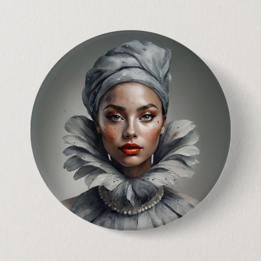 Rond 7,6 Cm Badge Design (Devant)