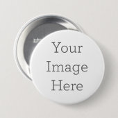 Bouton rond, Grand, 7,6 cm (Devant & derrière)