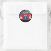 Rond 82e Sticker pour scrapbooking aéroporté (Sac)