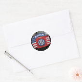Rond 82e Sticker pour scrapbooking aéroporté (Enveloppe)