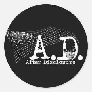 Rond A.D. Après Divulgation - Sticker