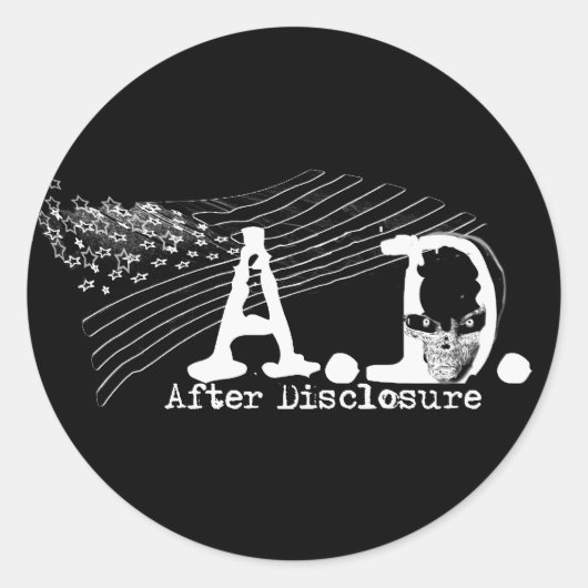 Rond A.D. Après Divulgation - Sticker (Devant)