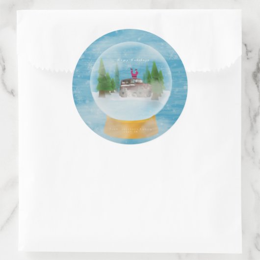 Rond A funny sticker that will make you laugh (Sac)