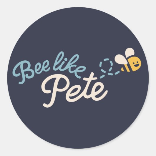 Rond Abeille Comme Sticker Pete (Devant)