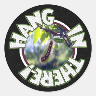Rond Accrochez-Vous Là Sticker