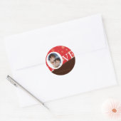 Rond ADRESSE LOVE STICKER :: LOVEbubbles 4 (Enveloppe)