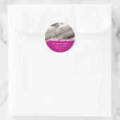 Rond ADRESSE PHOTOGRAPHIQUE STICKER :: amour diviser 4 (Sac)
