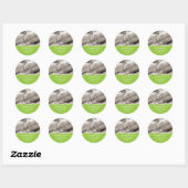 Rond ADRESSE PHOTOGRAPHIQUE STICKER :: amour diviser 6 (Feuille)