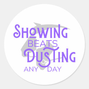 Rond Affichage Beats Sticker Dusting