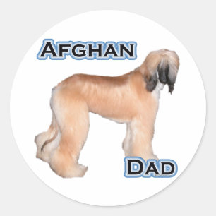Rond Afghan Dad 4 - Sticker