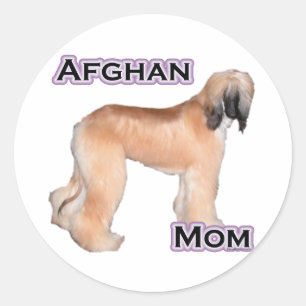 Rond Afghan Mom 4 - Sticker