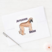 Rond Afghan Mom 4 - Sticker (Enveloppe)