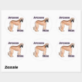 Rond Afghan Mom 4 - Sticker (Feuille)