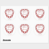 Rond Afghan True Love - Sticker (Feuille)