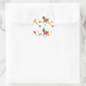 Rond Aire de jeu Anniversaire Sticker de fête Favoriser (Sac)