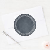 Rond Ajouter Un Sticker Personnalisé De Tableau De Bord (Enveloppe)