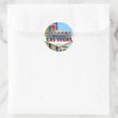 Rond AJOUTEZ VOTRE PROPRE Sticker LAS VEGAS ! (Sac)