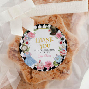 Rond Alice au pays des merveilles Sticker pour l'annive