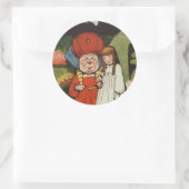 Rond Alice et la Duchesse 1 Sticker (Sac)