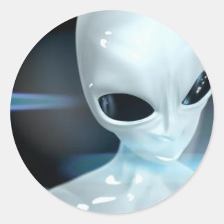 ROND ALIEN STICKER