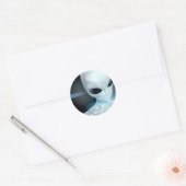ROND ALIEN STICKER (Enveloppe)