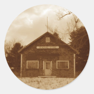 Rond Ancien magasin général - Sticker