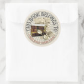 Rond Ancien Sticker Books & Spectacles (Sac)