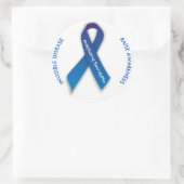 Rond Ankyloser Spondylitis ROUND Sticker Sensibilisatio (Sac)