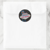 Rond Anniversaire Fabrique Las Vegas Sticker (Sac)