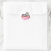 Rond apanese Castle Sakura Spring Sticker Pack (Sac)