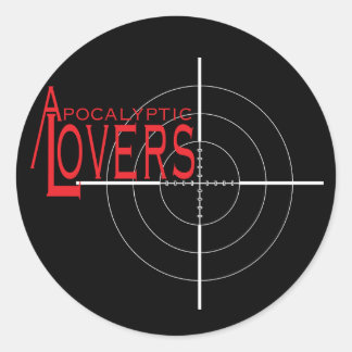 Rond Apocalyptique Amateurs Sticker à vue d'arme!