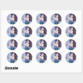 Rond * Appel d'offres de minuit * Sticker (Feuille)