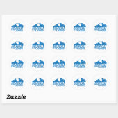 Rond Architecte des nuages - Sticker (Feuille)