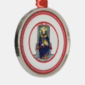 Rond Argenté Jesse Tree Scepter Ornement #1 (Droite)