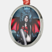 Rond Argenté L'enfer devient son ornement (Gauche)