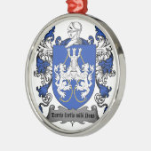 Rond Argenté Ornement de Kelly (Gauche)