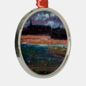 Rond Argenté Ornement des rêves côtiers (Droite)