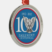 Rond Argenté Ornement Eagle Scout (Droite)
