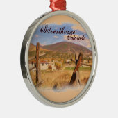 Rond Argenté Ornement rustique de scène de Silverthorne le (Droite)