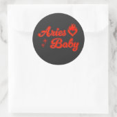 Rond Aries baby sticker (Sac)