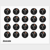 Rond Aries Sticker (Feuille)