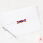 Rond Arménie - En Sticker Chinois (Enveloppe)