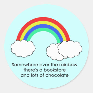 Rond Au-Dessus Du Sticker Arc-En-Ciel (Lumière)