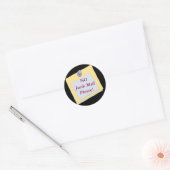 Rond AUCUN Courrier indésirable S'il vous plaît Sticker (Enveloppe)