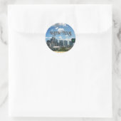 Rond Austin texas, background sticker (Sac)