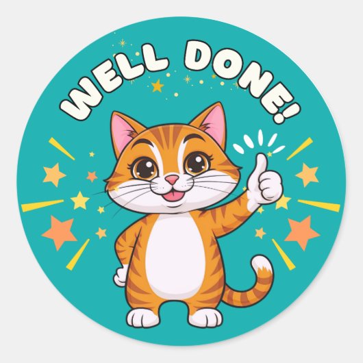 Rond Autocollant, Sticker Motivationnel (Devant)