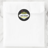 Rond Ayez Un Sticker D'Anniversaire De Las Vegas Fabule (Sac)